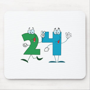 Mousepad Número feliz 24