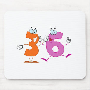 Mousepad Número feliz 36