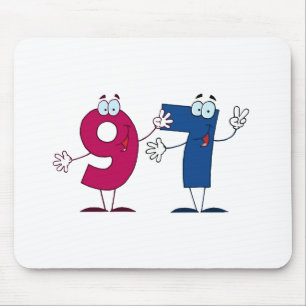 Mousepad Número feliz 97