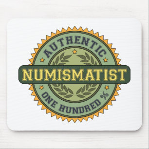 Mousepad Numismatist autêntico