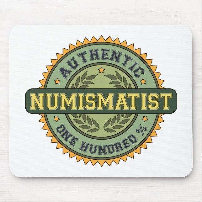 Mousepad Numismatist autêntico (Frente)
