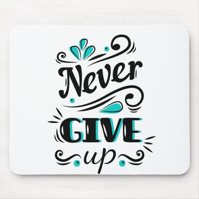 Mousepad Nunca Desistir (Frente)