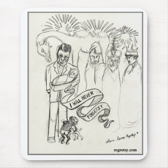 Mousepad Nunca Forgetsy (Frente)