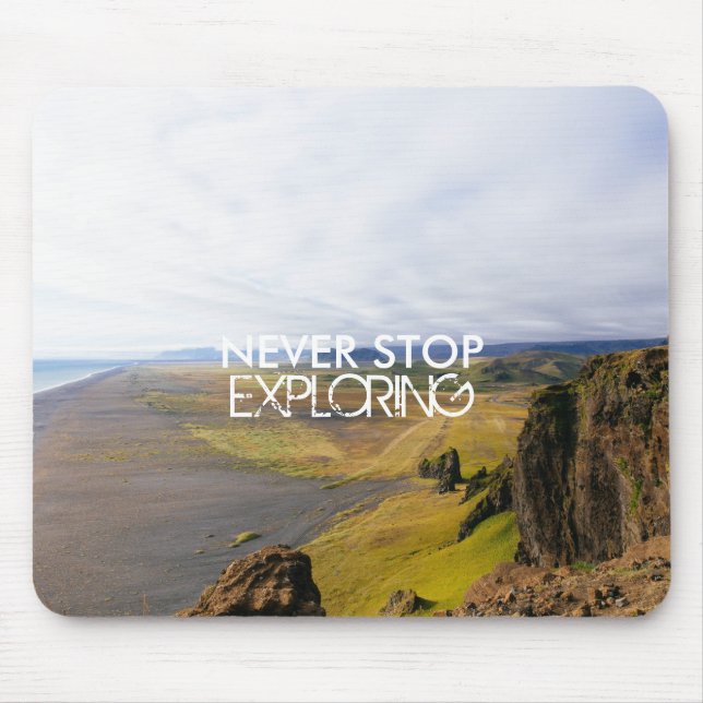MOUSEPAD NUNCA PARE DE EXPLORAR (Frente)