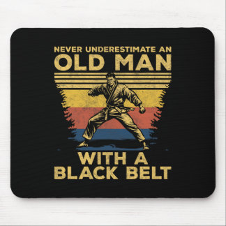 Mousepad Nunca Subestime O Homem Com Um Cinturão Negro K