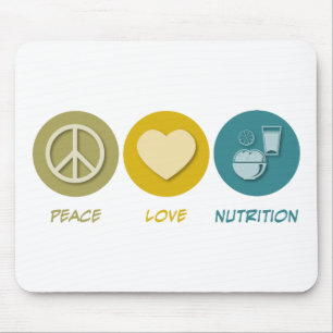 Mousepad Nutrição do amor da paz