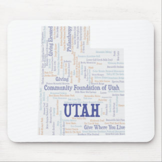 Mousepad Nuvem de Palavras Personalizada do UTAH