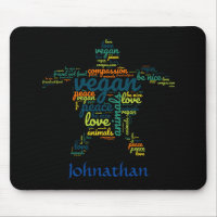 Nuvem de palavras vegetarianas em forma de tartaru