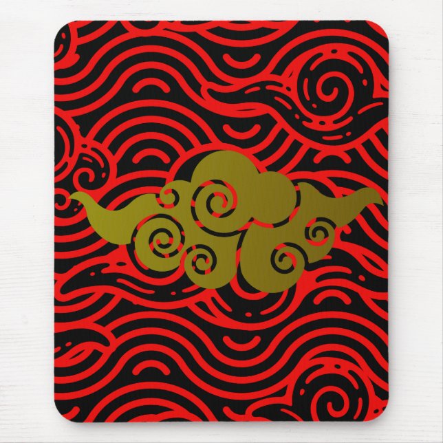 mousepad nuvem ornamental (Frente)