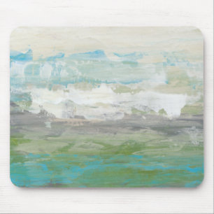 Mousepad Nuvens Brancas Superando Paisagem Linda