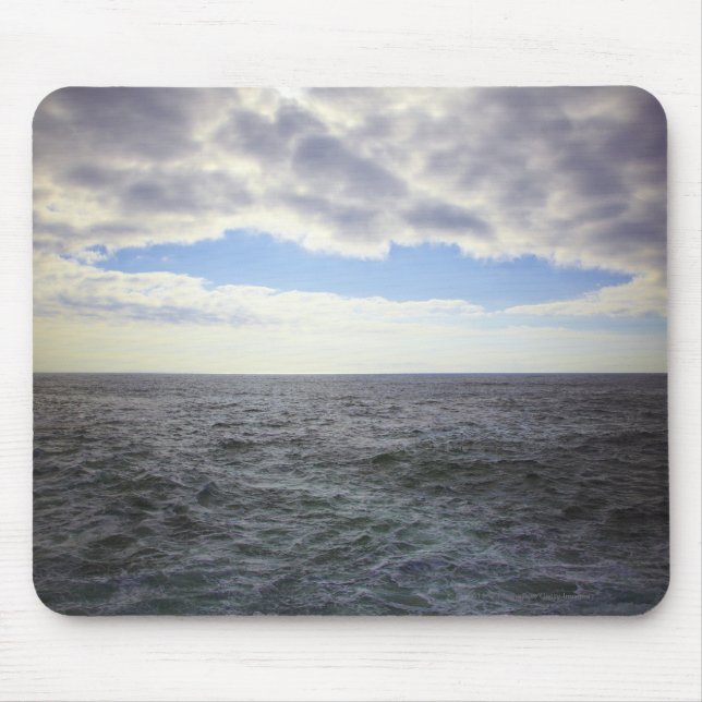 Mousepad Nuvens circulares sobre o Oceano Atlântico (Frente)