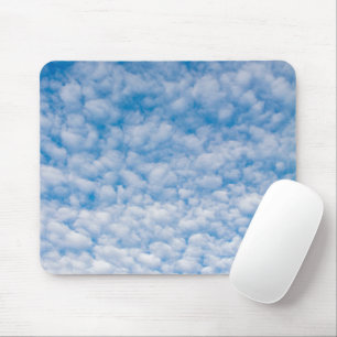 Mousepad Nuvens de bolhas no céu azul Foto Mammatus