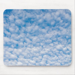 Mousepad Nuvens de bolhas no céu azul Foto Mammatus