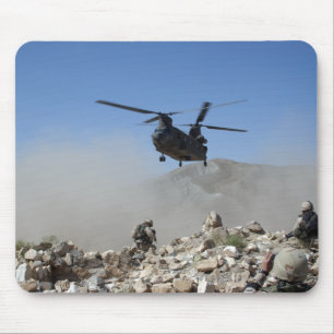 Mousepad Nuvens de poeira chutadas pela lavagem do rotor