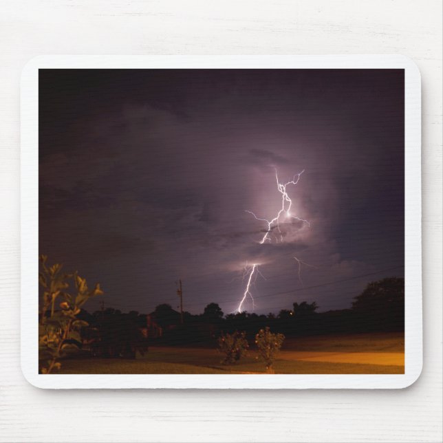Mousepad Nuvens de tempestade noturnas (Frente)