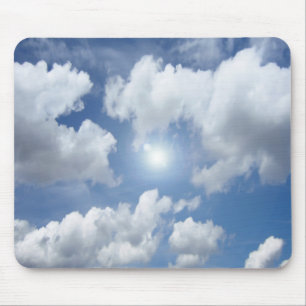 Mousepad Nuvens do Céu Azul + suas ideias