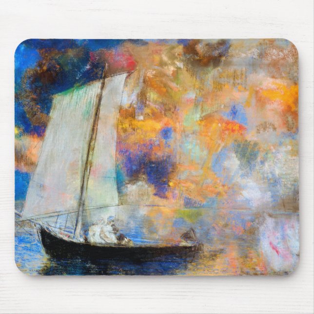 Mousepad Nuvens Flores, Redon (Frente)