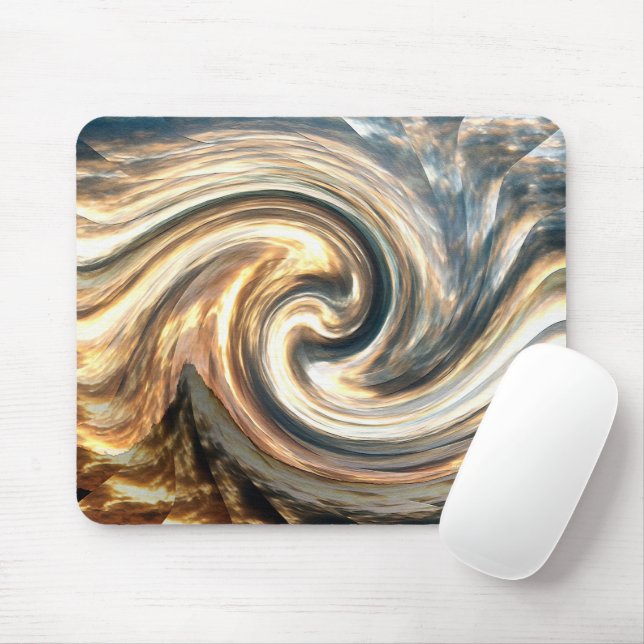 Mousepad Nuvens girando..... (Com mouse)