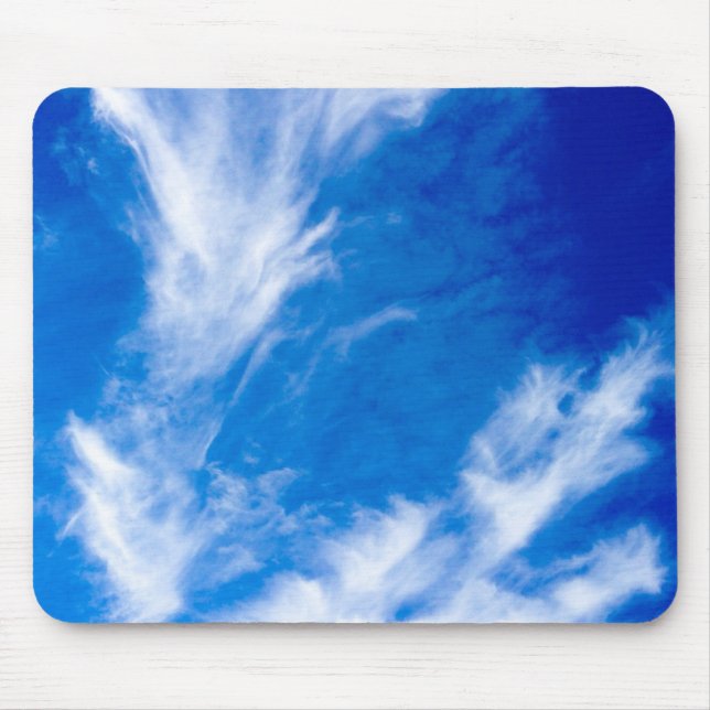 Mousepad Nuvens Leves - Azul (Frente)