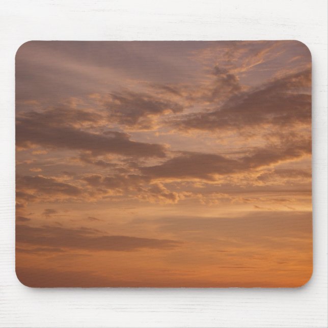 Mousepad Nuvens solares II Pastel Abstrato Natureza (Frente)