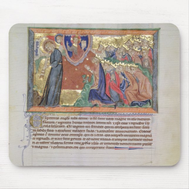 Mousepad O 7o anjo que funde sua trombeta (Frente)