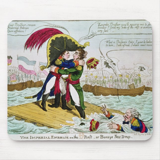 Mousepad O abraço imperial ou a gota nova de Boneys (Frente)