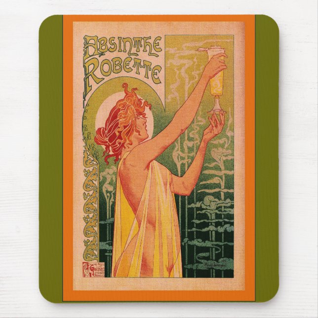 Mousepad O absinto Robette (Frente)