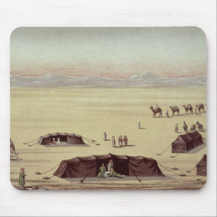 Mousepad O acampamento do deserto do senhor Richard Burton