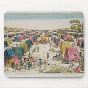 Mousepad O acampamento prussiano do exército, seleccionado