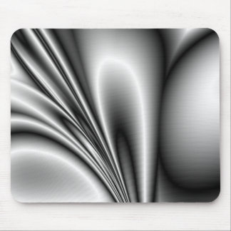 Mousepad O aço abstrato acena o olhar metálico