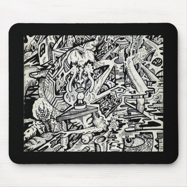 Mousepad O Adepto, ou, uma Transfiguração Excêntrica (Frente)