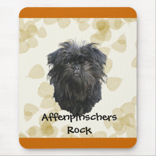 Mousepad O Affenpinscher Tan deixa Motiff