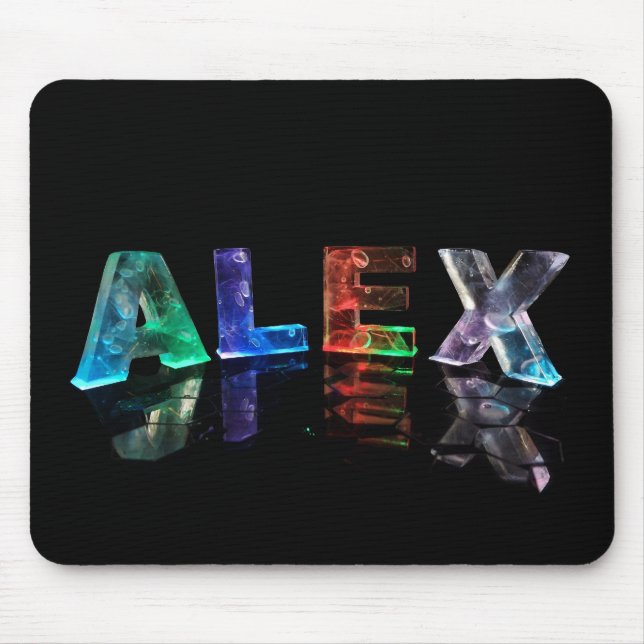 Mousepad O Alex conhecido nas luzes (Frente)
