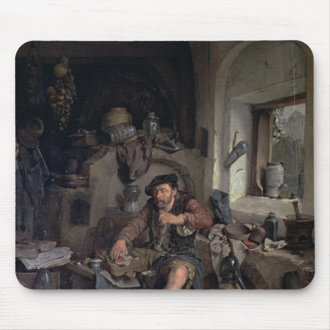 Mousepad O alquimista, 1663 (Frente)
