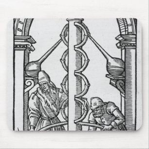 Mousepad O alquimista no trabalho