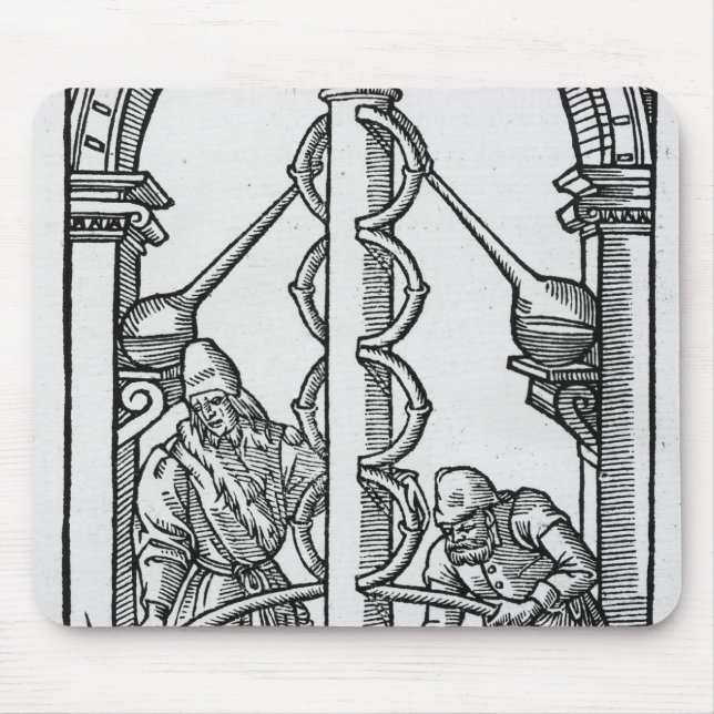 Mousepad O alquimista no trabalho (Frente)