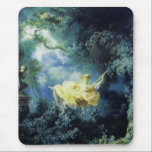 Mousepad O amarelo verde SWING<br><div class="desc">Mestra vibrante,  romântica e alegre do petróleo Jean - Honoré Fragonard 1767-1768 sobre a Canvas .Pintura digital e remodelação por parte de Búlgaro Lumini . com</div>