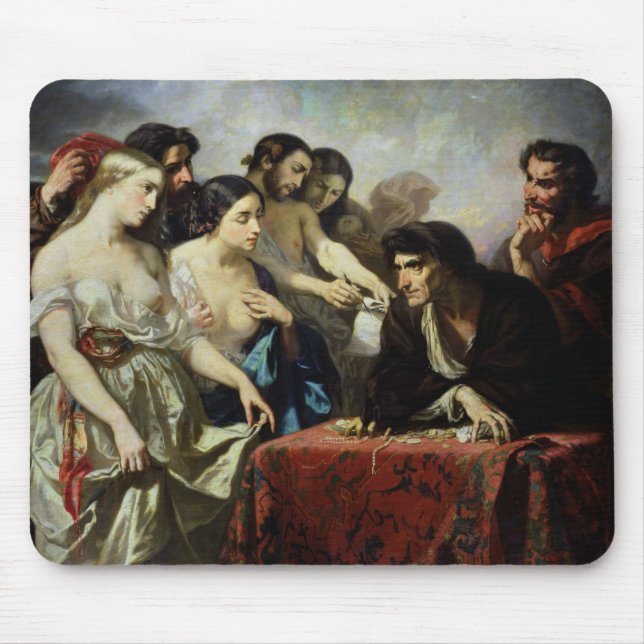 Mousepad O amor do ouro, 1844 (Frente)