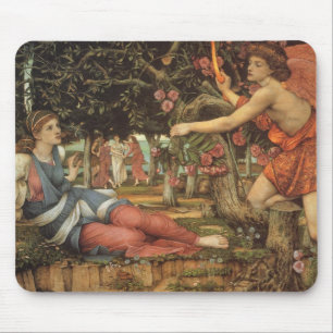 Mousepad O amor e a donzela de John Stanhope