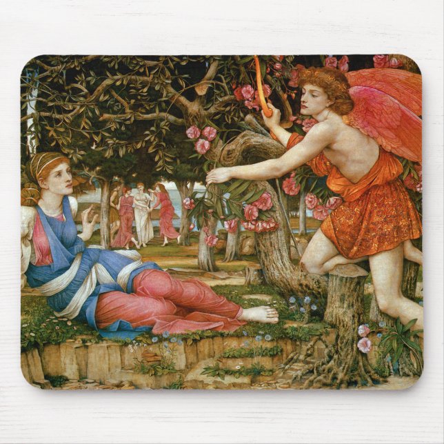 Mousepad O amor e a Maiden (Frente)