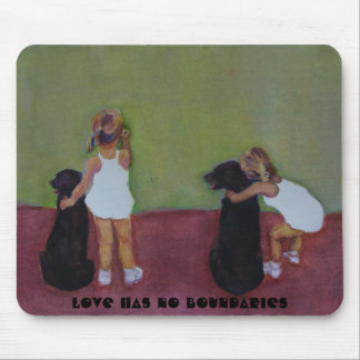 Mousepad O AMOR NÃO TEM NENHUM LIMITE - tapete do rato