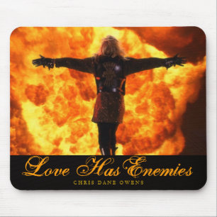 Mousepad O amor tem inimigos - tapete do rato