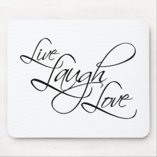 Mousepad O amor vivo do riso personaliza o produto