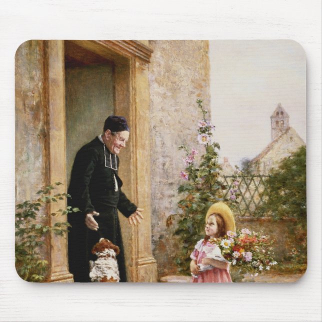 Mousepad O aniversário do padre (Frente)