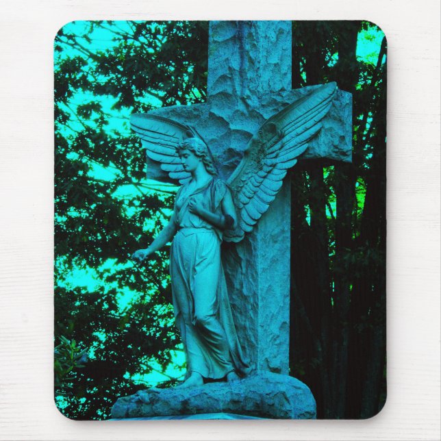 Mousepad O Anjo Azul e a Cruz (Frente)