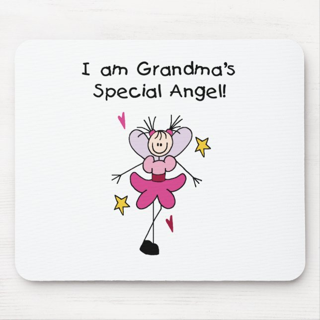 Mousepad O anjo especial da avó (Frente)