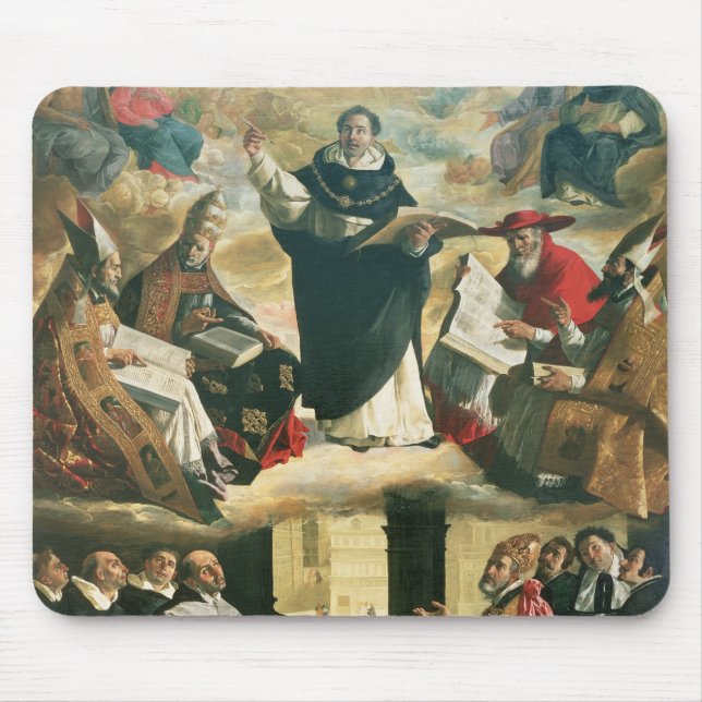 Mousepad O Apotheosis de St Thomas Aquinas, 1631 (Frente)