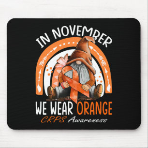 Mousepad O Arco-Íris em novembro Vestimos a consciência lar