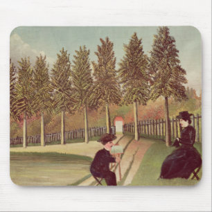 Mousepad O artista que pinta sua esposa, 1900-05