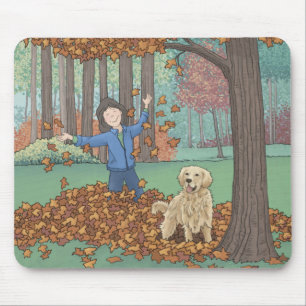 Mousepad O Autumn Deixa O Mouse